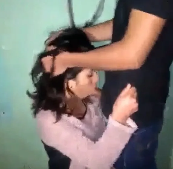 All friends cheered and recorded my blowjob fun