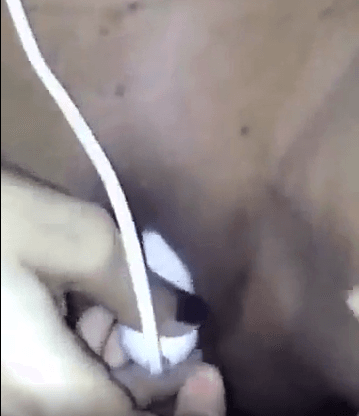 Desi girl using vibrator for first time