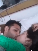 couple full on kiss and fuck selfie mode