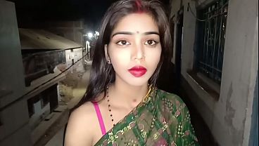 First time indian cute bhabhi alone in home hindi sex video